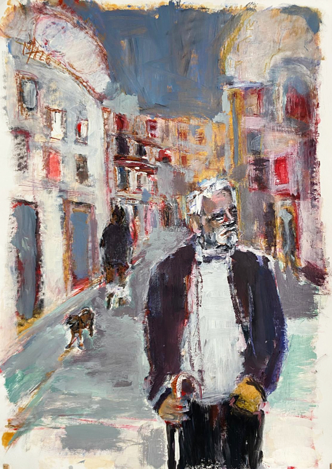 Elderly Man in the City