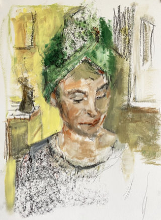 Woman in a kitchen